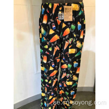 Herr Casual Printed Lounge Pants House Nattkläder